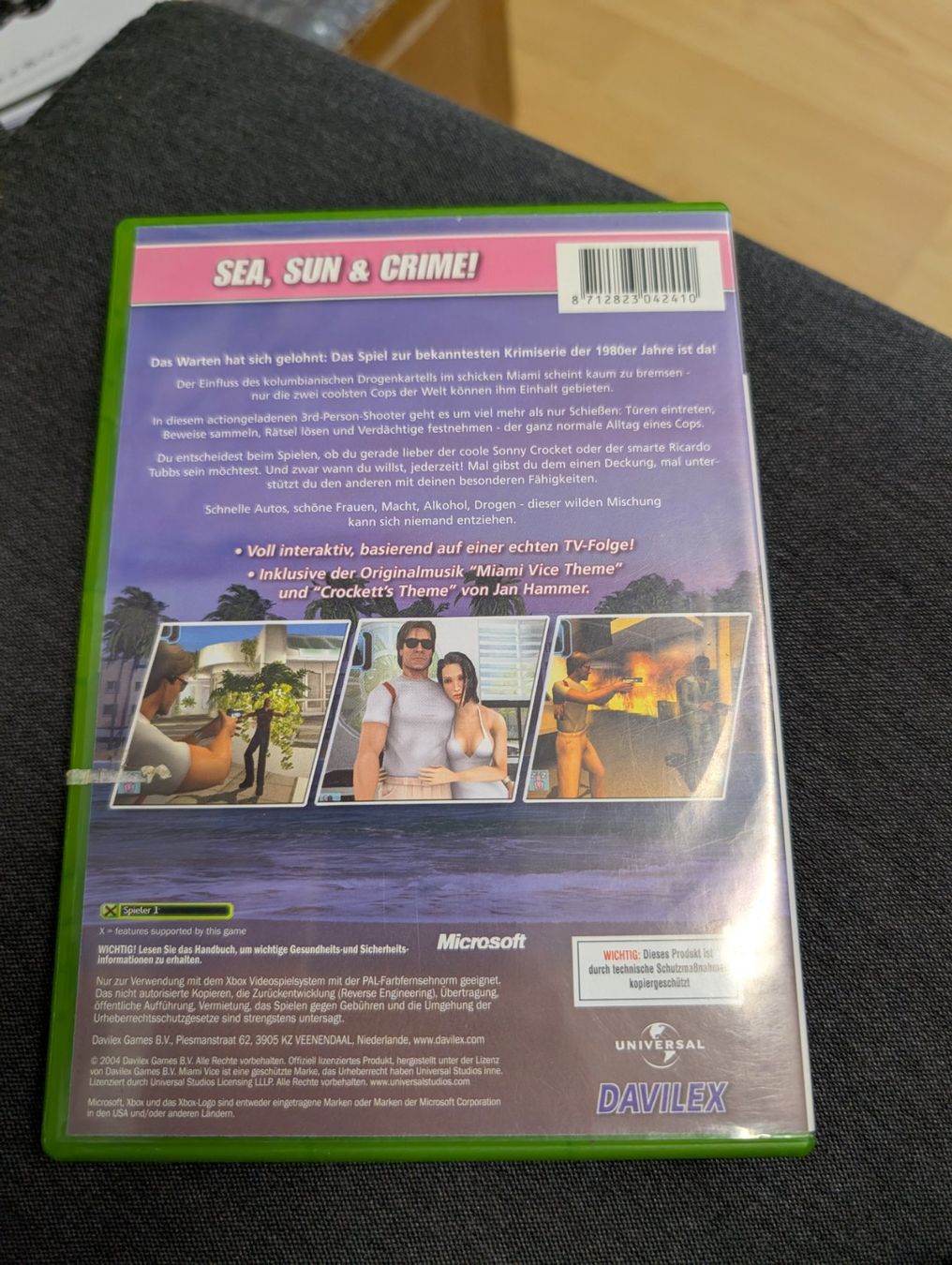 Spiele: Miami vice Microsoft Xbox – Gebraucht aus Giubiasco von Ticinerd 1