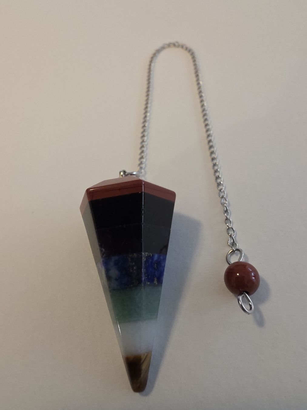 Minerali & Pietre curative: Chakra Pendel 4 x 2cm. – Nuovo e nell'imballaggio originale da Menziken venduto da Mirager 4