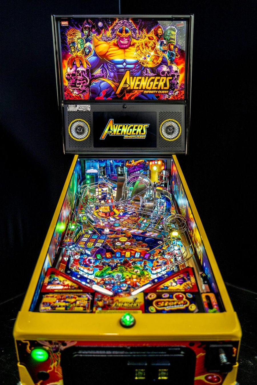 Stern Pinball Flipper: Stern Avengers Infinity Quest LE + Topper Flipperkasten – Usato da Carì venduto da Max1102 1