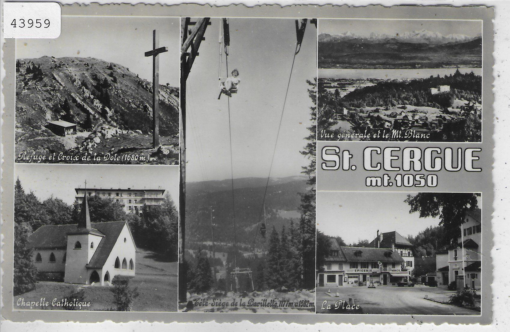 Ansichtskarten: St. Cergue - Multiview – Gebraucht aus Ettingen von Kartenplanet
