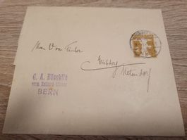 2 Rp Ganzsache G. A. Bäschlin Bern