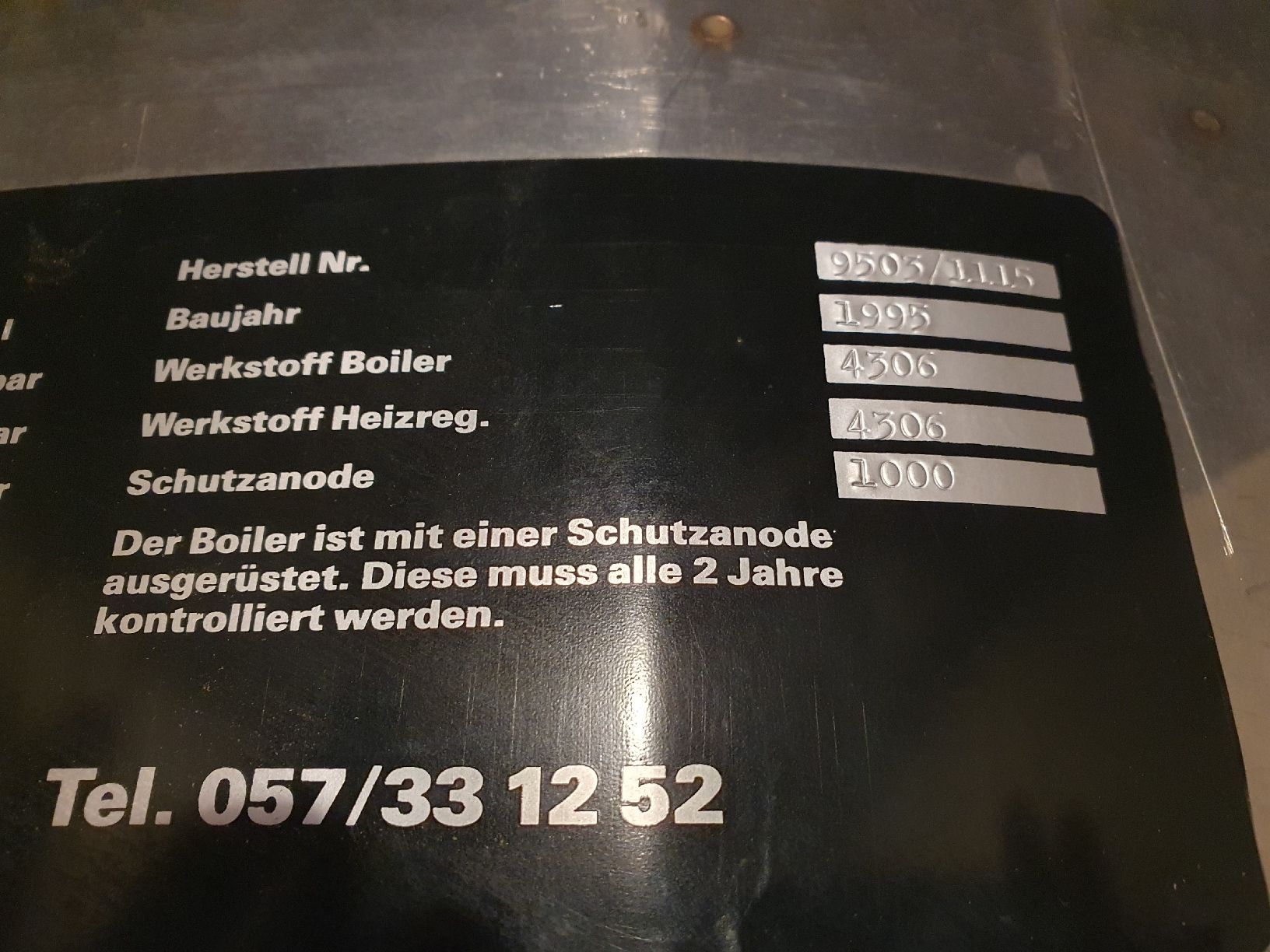 Sanitari: Boiler Edelstahl 800l – Usato da Grindelwald venduto da Wholz87 2
