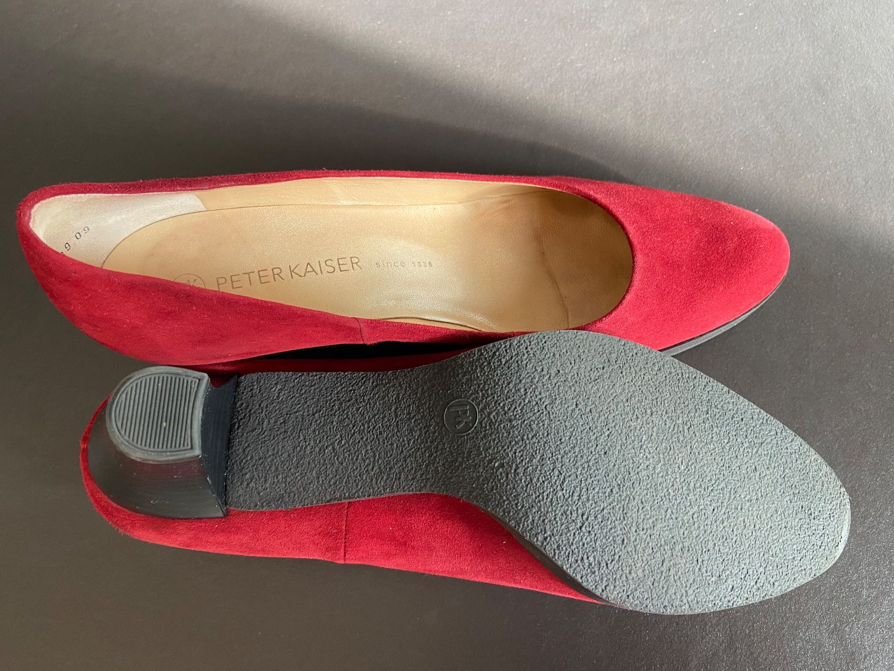 Kaiser Damenschuhe: PETER KAISER - Escarpins Rouge - 39 – Neu (gemäss Beschreibung) aus Chardonne von teenyweeny 3