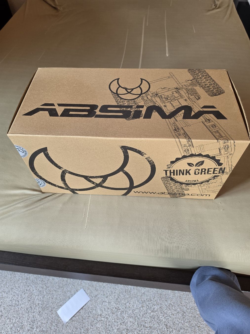 Absima RC Modellbau: 1:10 EP Crawler CR4.4 "WOLF" hellgelb RTR – Neu und originalverpackt aus Arni AG von MrBlue 1