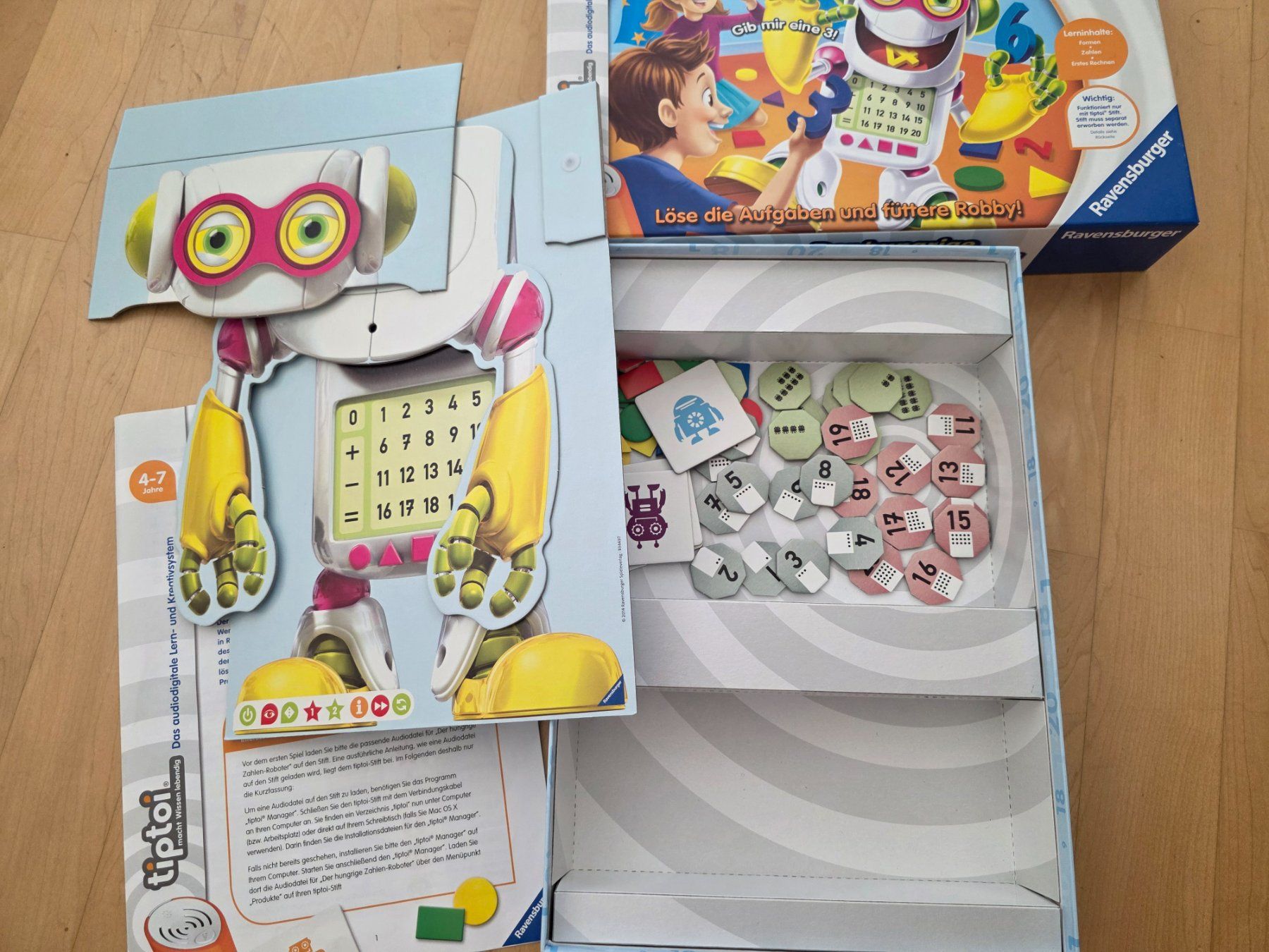 Tiptoi Giochi: Tiptoi Spiel: der hungrige Zahlen-Roboter – Usato da Steinhausen venduto da Guelosch 2