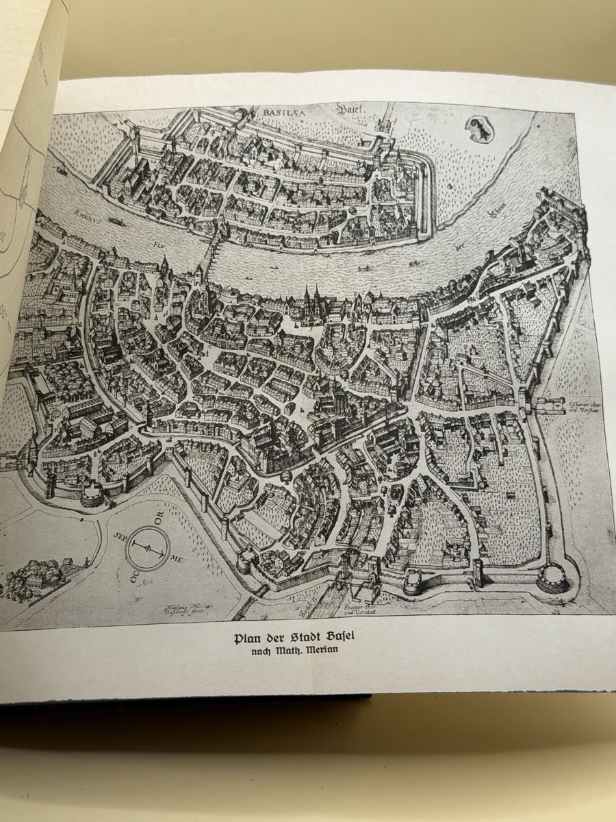 Libri: Geschichte der Stadt Basel Heusler mit Karten – Usato da Genève venduto da sho_67qj 8