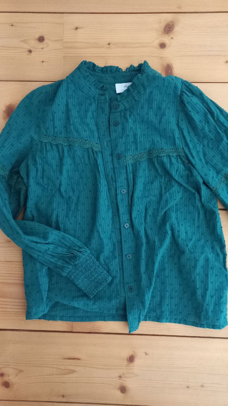 Blusen: grüne kaffe bluse (36) – Neu (gemäss Beschreibung) aus Buus von ZinaidaR