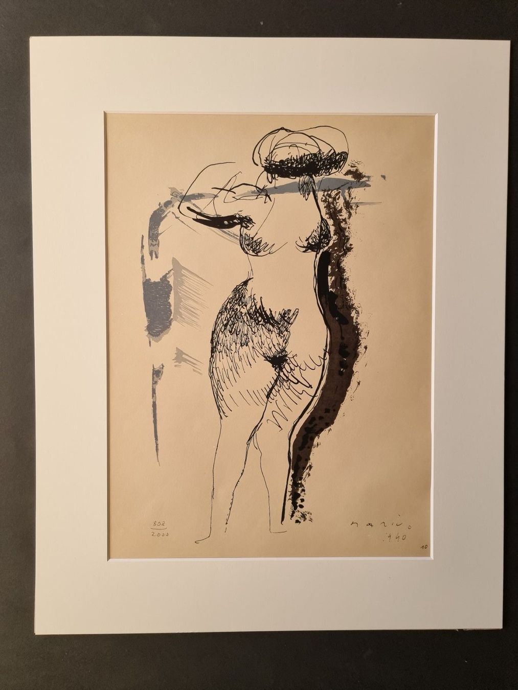 Foto & Immagini: MARINO MARINI NUMMERIERT MIT PASSEPARTOUT – Usato da Gersau venduto da grafik-kunst