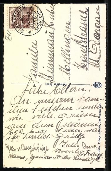 Cartoline postali: Egg /Zch., Wallfahrtskirche St. Antonius – Usato da Berlin venduto da bartko-reher 1