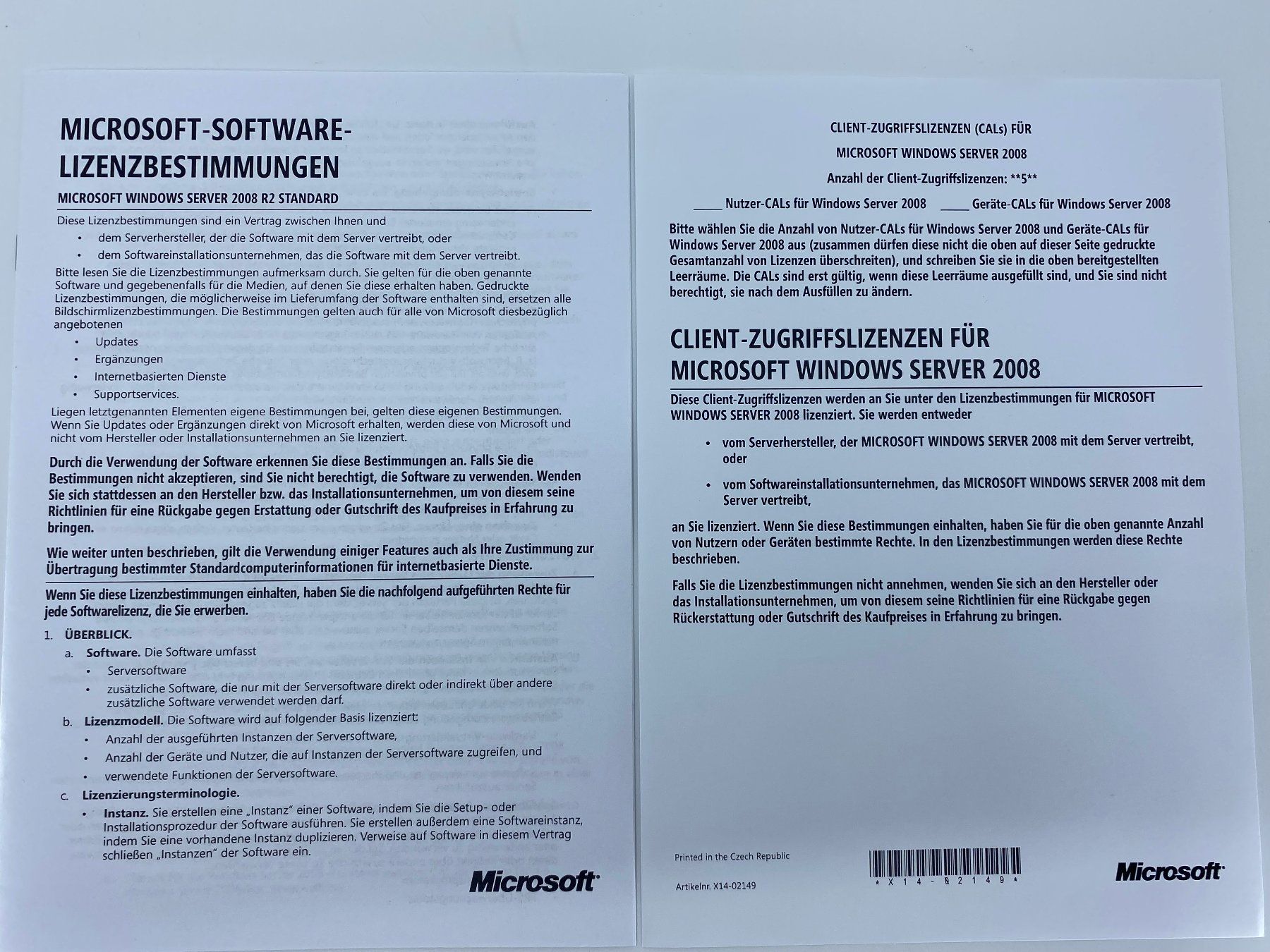 Microsoft Software: Microsoft Windows Server 2008 R2 Standard SP1 - Dell Edition – Nuovo (secondo la descrizione) da Langwiesen venduto da Restposten-24 3