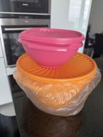 Tupperware Schüssel-Set, 4 teilig,, NEU Pink/Orange
