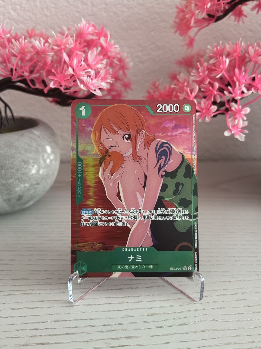 Bandai Carte collezionabili: One Piece Nami EB02-017 – Nuovo (secondo la descrizione) da Riedt b. Erlen venduto da Lupettus