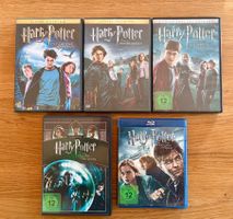 Harry Potter DVDs und Blu-ray Set gebraucht 5 Filme