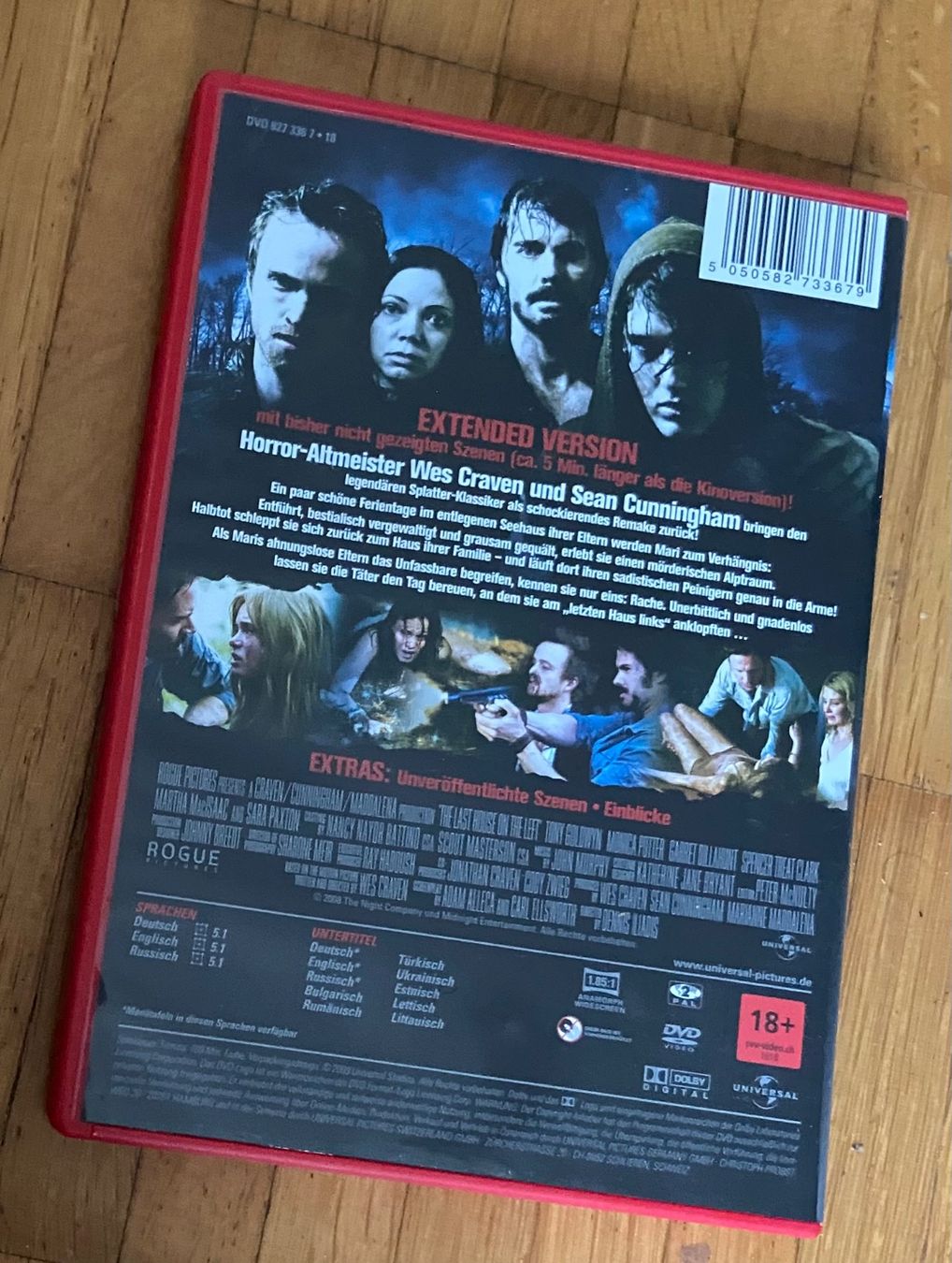 Alle DVDs: THE LAST HOUSE ON THE LEFT DVD Horror Extended Version – Gebraucht aus Luzern von Lycka 1