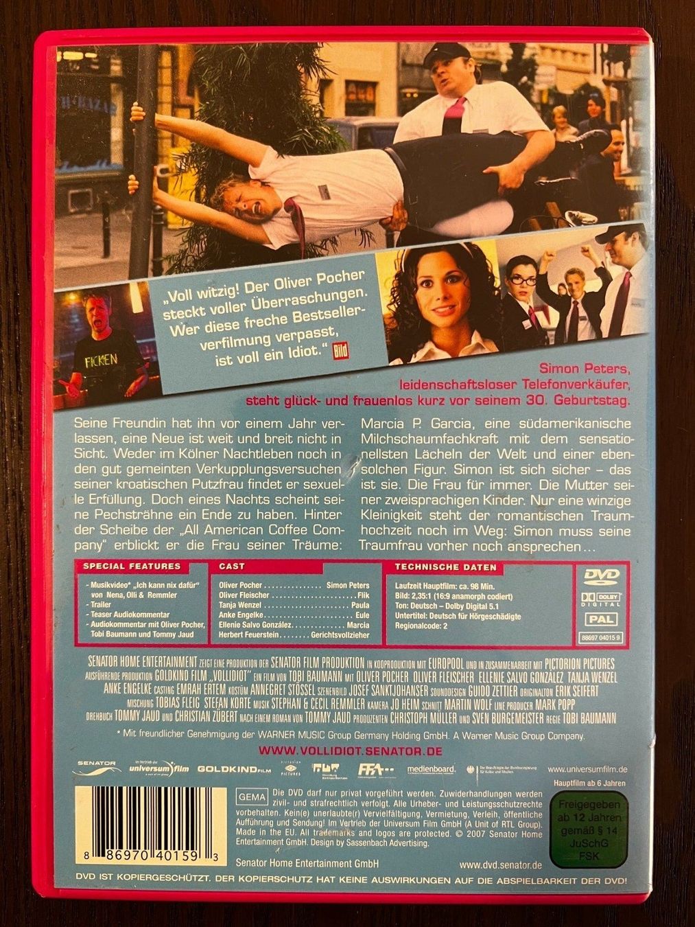 Tous les DVDs: Vollidiot – D'occasion à Zürich par FilmFreunde 1
