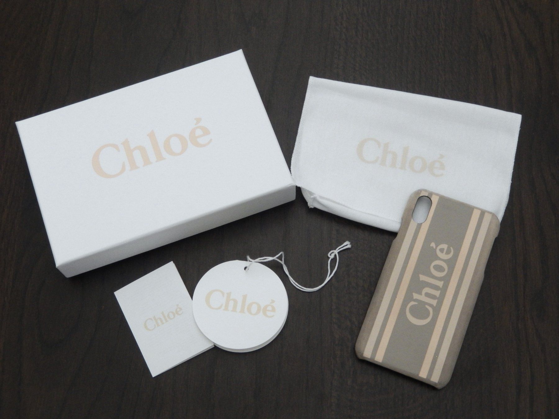 Chloé Coques & Protection écran: Orig. CHLOE iPhone Xs Max Lederetui – D'occasion à Tuggen par vivira 4