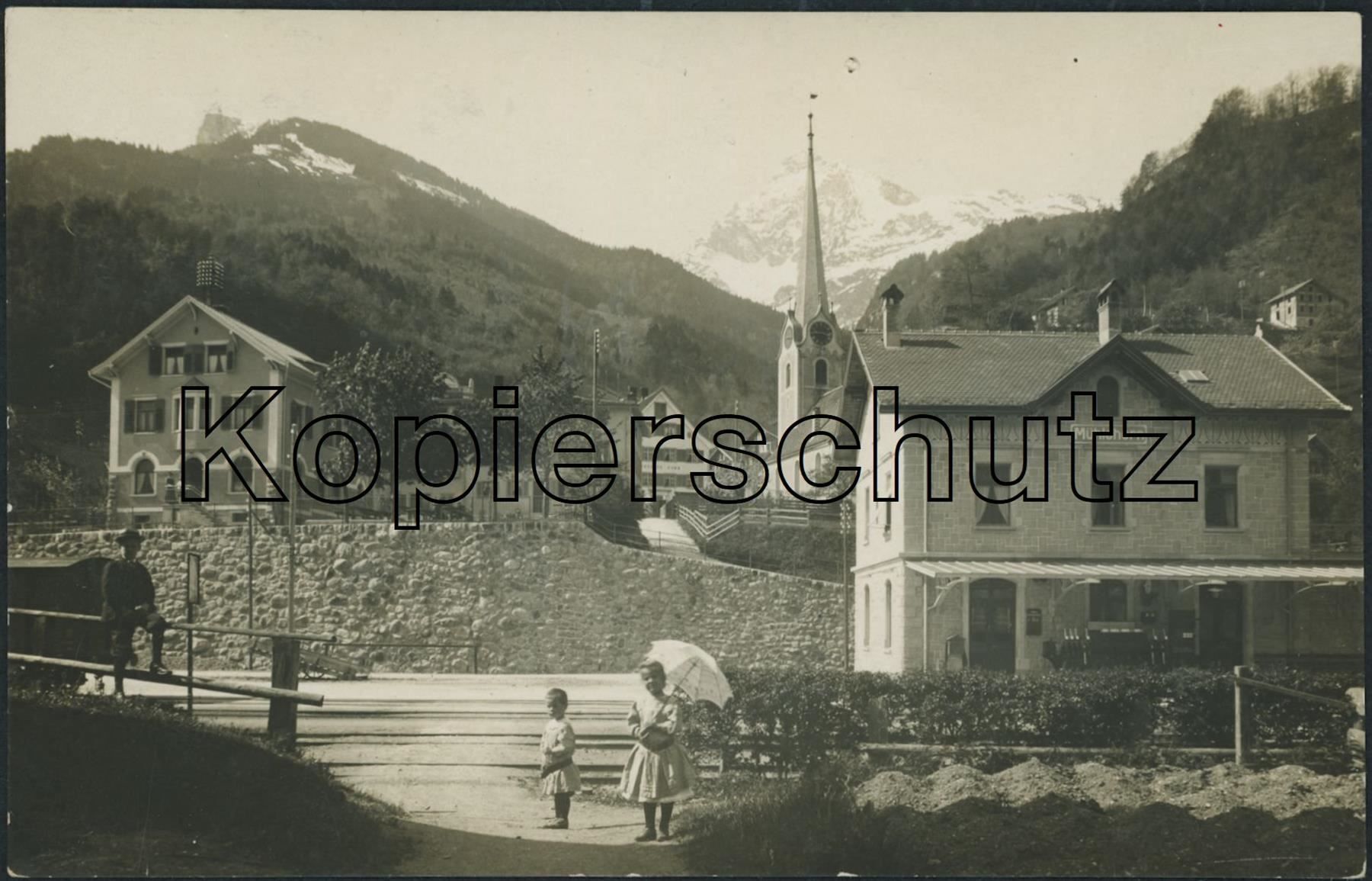 Cartes postales: GL Mühlehorn - Bahnhof - Bahn – D'occasion à Schindellegi par leecollect