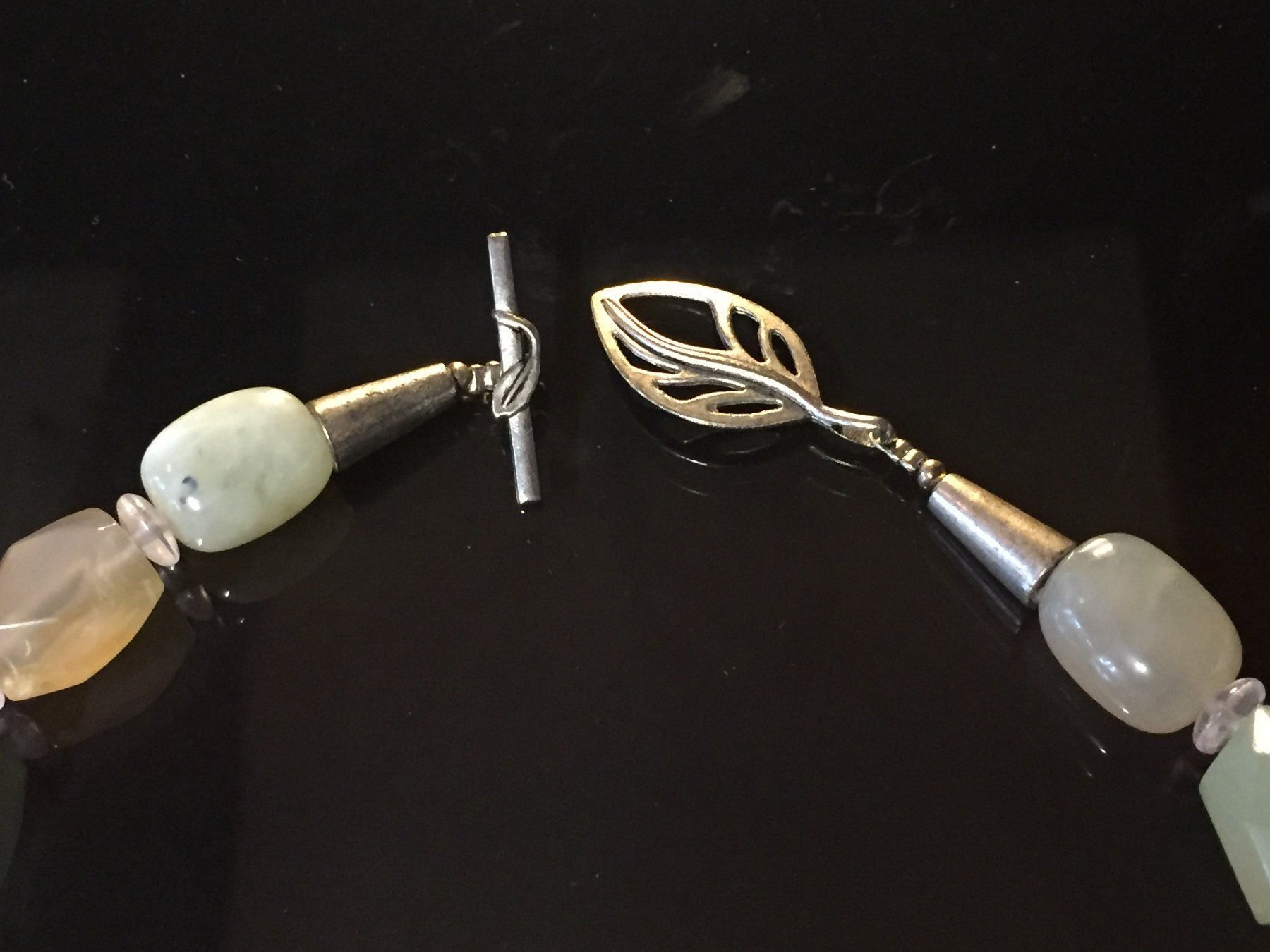 Catenine: Wunderschöne Kette aus Chalcedon & Achat – Nuovo (secondo la descrizione) da Schaffhausen venduto da uniqueketten 5