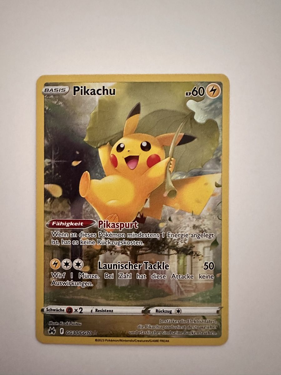 Pokémon Cartes à collectionner: Pokemonkarte Pikachu – Neuf (Voir description) à Grindel par a.lie