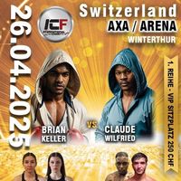 2 Tickets Reihe 2 ICF Fight Night Winterthur 26.04.2025