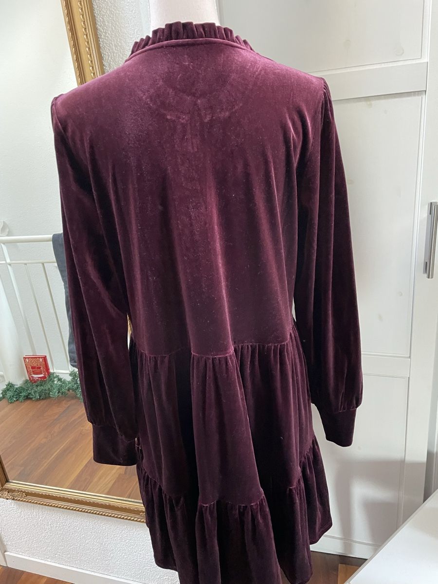 Vestiti: Samtkleid Bordeaux Part Two Gr. L Winter – Usato da Fehraltorf venduto da Nadja0205 3