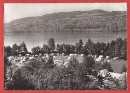Tennwil - Arbeiterstrand Hallwilersee Campingplatz ca. 1965