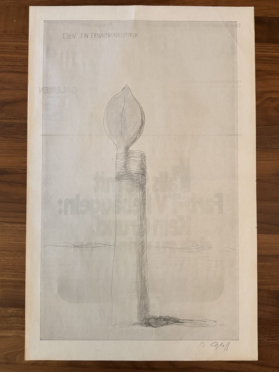 Grafica & Litografie: Anton Egloff - Offsetdruck handsigniert – Usato da Solothurn venduto da NUVICO