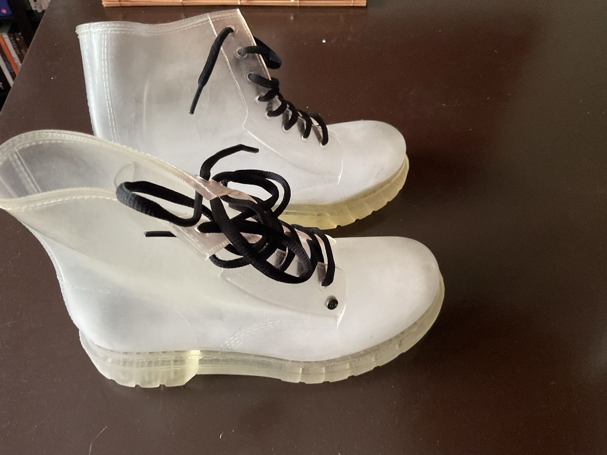 Scarpe da donna: Stivali trasparenti G-SIX Workshop n.39 – Usato da Penthalaz venduto da fed_5ypc 1