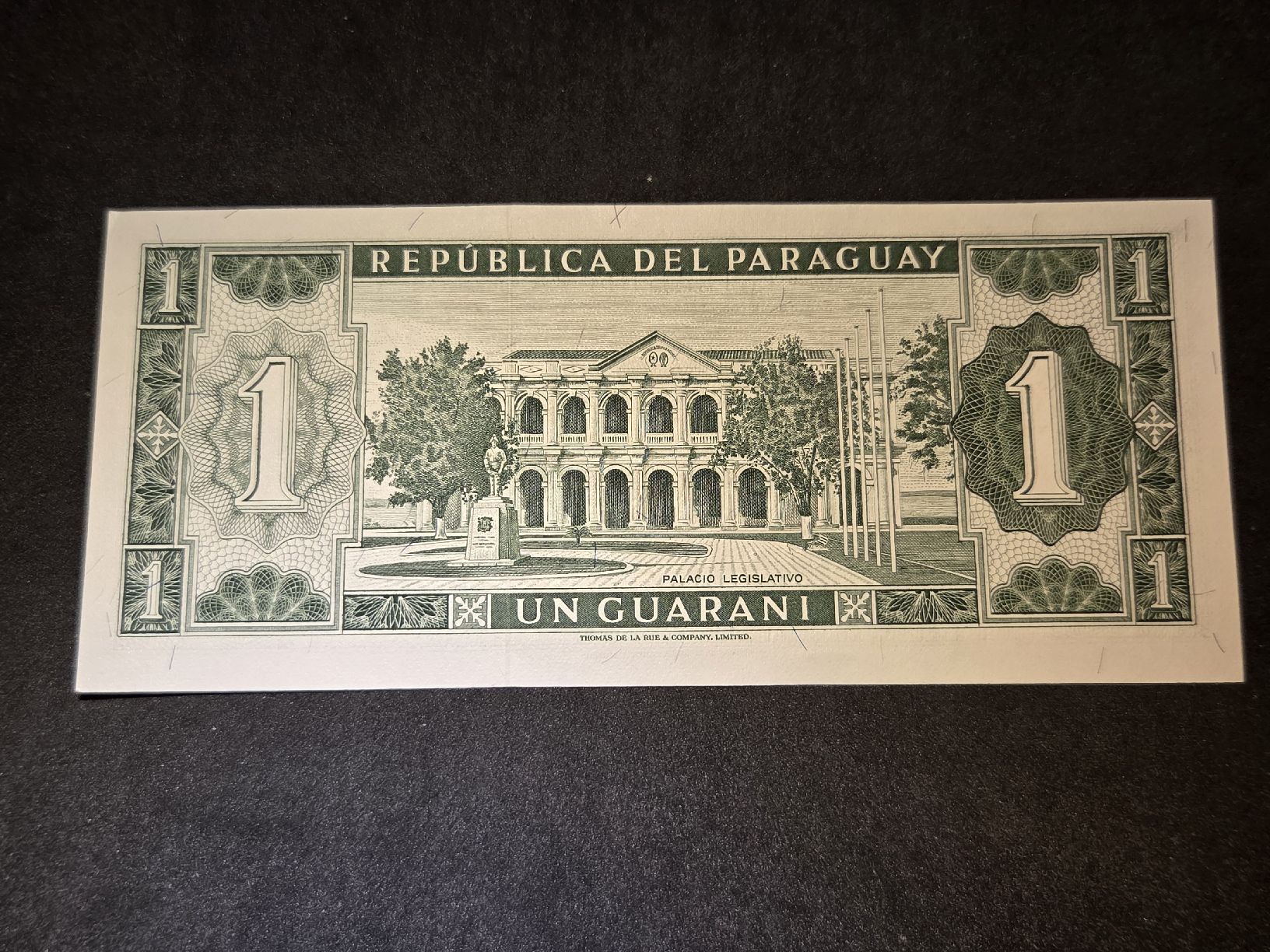Banconote: 1 Guarani - Paraguay - 1952 - UNZ – Nuovo e nell'imballaggio originale da Geroldswil venduto da Antica01 1
