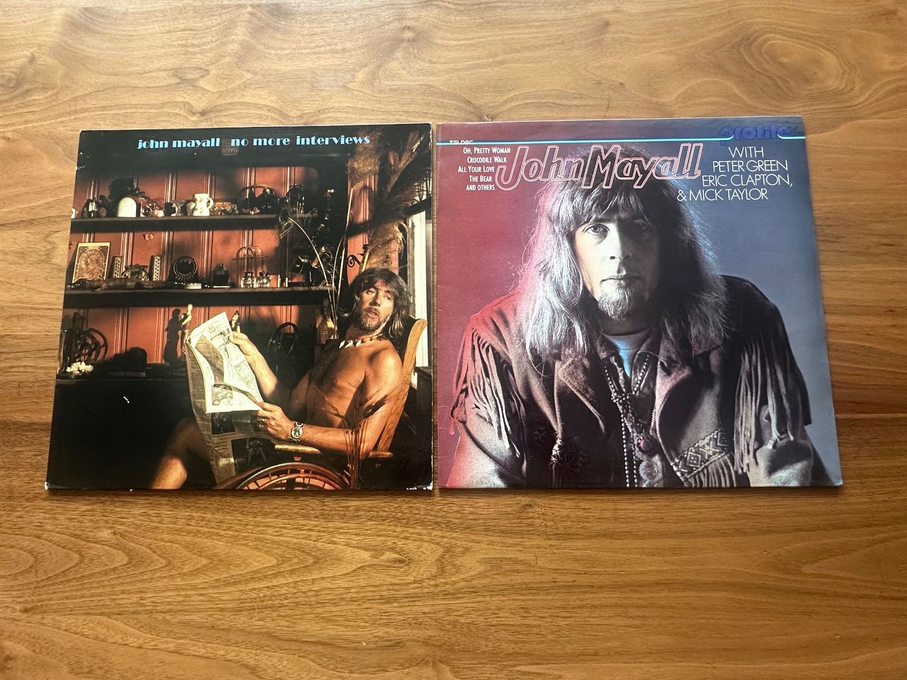 Dischi in vinile: 2 LP John Mayall, no more interviews u. With Peter Green – Usato da Amriswil venduto da Valk1