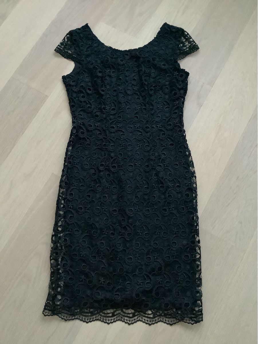 S.Oliver Vestiti: Kleid, Selection by sOliver, schwarz, Gr. 34 – Nuovo (secondo la descrizione) da Cham venduto da capalari