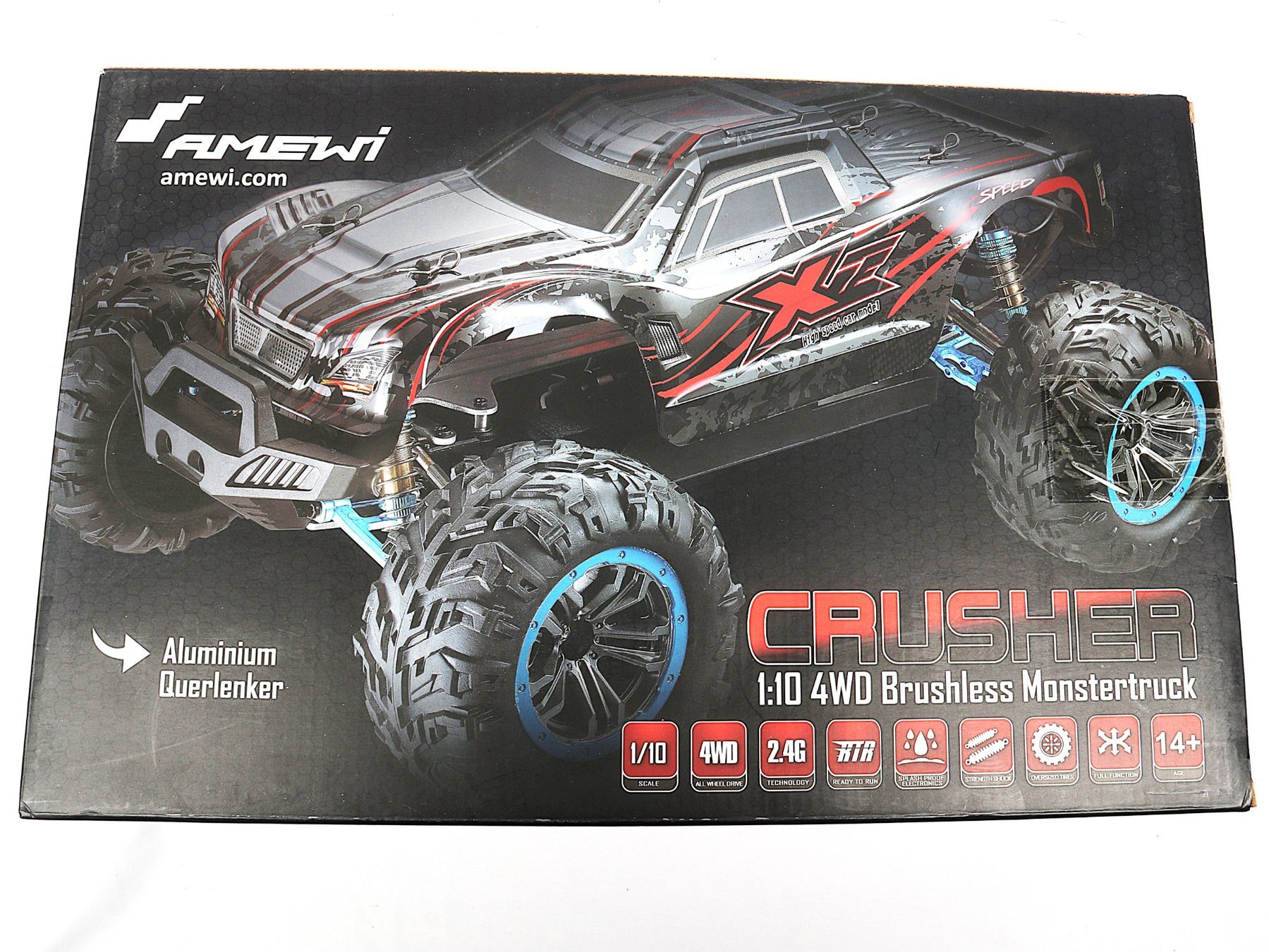 Amewi RC Modellbau: AMEWI CRUSHER Aluminium Querlenker – Neu (gemäss Beschreibung) aus Steinen von Restwert_Steinen 7