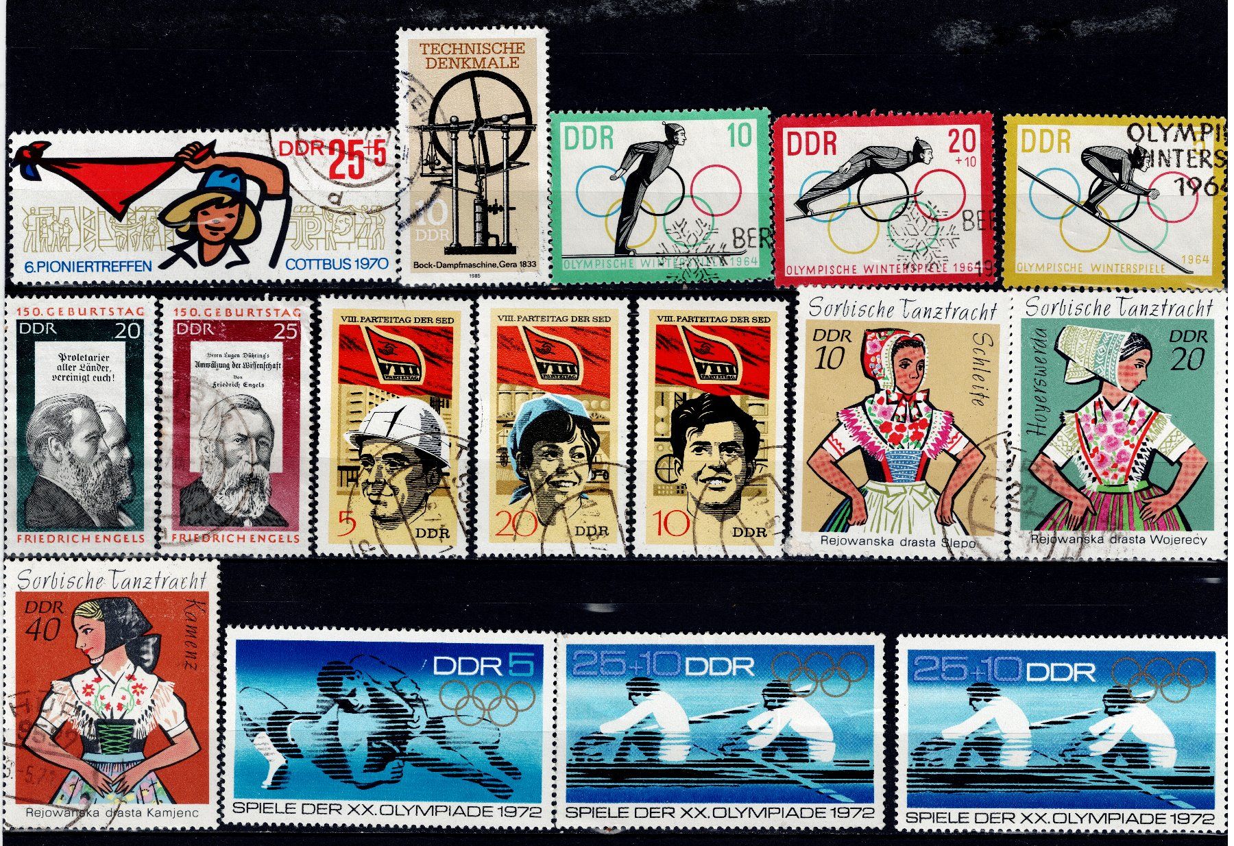 Tutti i francobolli: Briefmarken 31x DDR 5 – Usato da Tenniken venduto da mik_6mxg 1