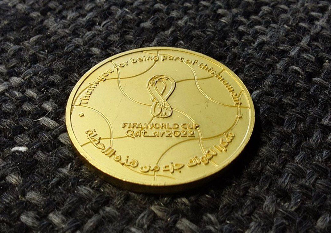 Medaglie: FIFA World Cup Qatar 2022 médaille commémorative – Nuovo (secondo la descrizione) da Genève venduto da arnoo 2