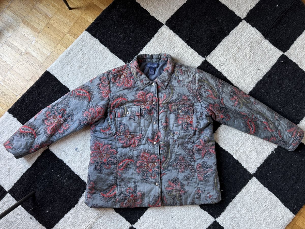 Mäntel: Vintage Silk Blend Paisley Jacket – Gebraucht aus Effretikon von expiredrice 3
