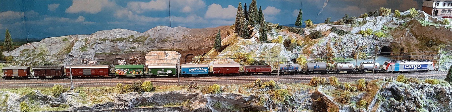 Piko Modellini di ferrovie: Train marchandises complet HO alternatif  digital – Usato da Monthey venduto da ficelles 5
