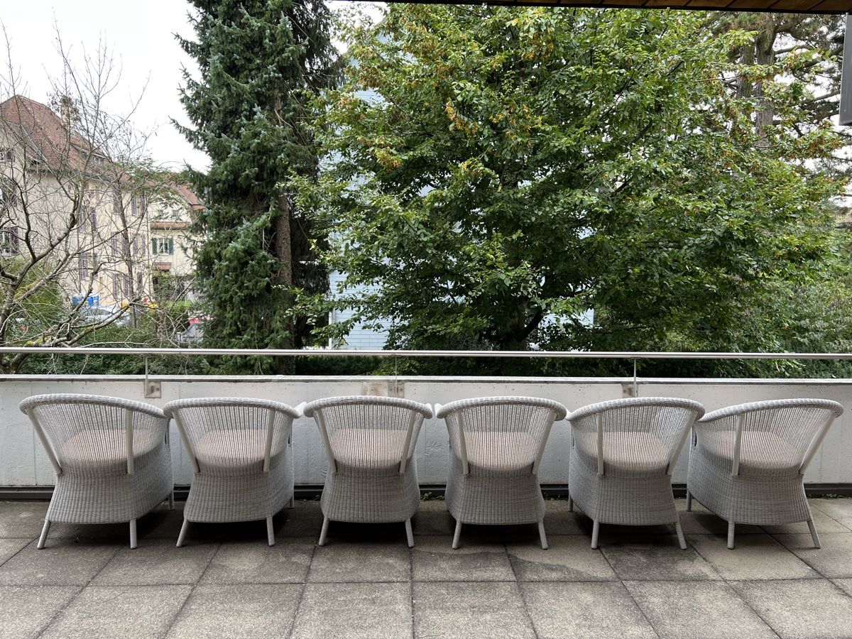 Pfister Sessel: 6 Gartensessel mit Alcantara Sitzpolster – Gebraucht aus Bern von autobox77 3