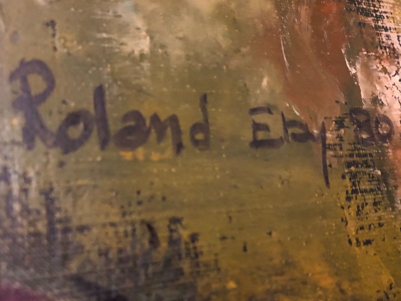 Gemälde: Roland Eby 80 Portrait Gemälde – Gebraucht aus Hirzel von pjn_d7xp 2