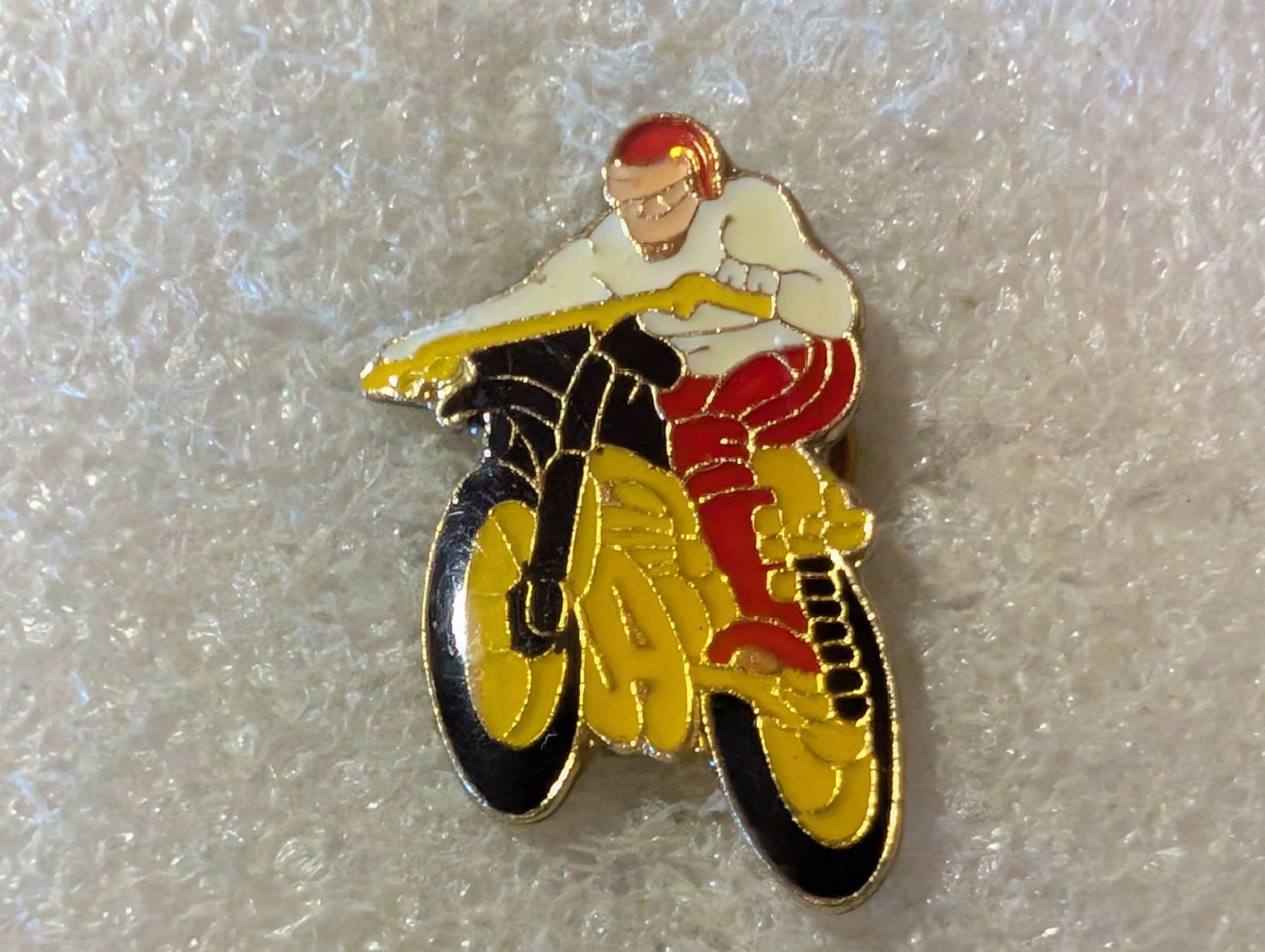 Placchette & Badge: Ansteckpin 25: Mountain Biker – Usato da Oppligen venduto da Pin-Fall-Shop