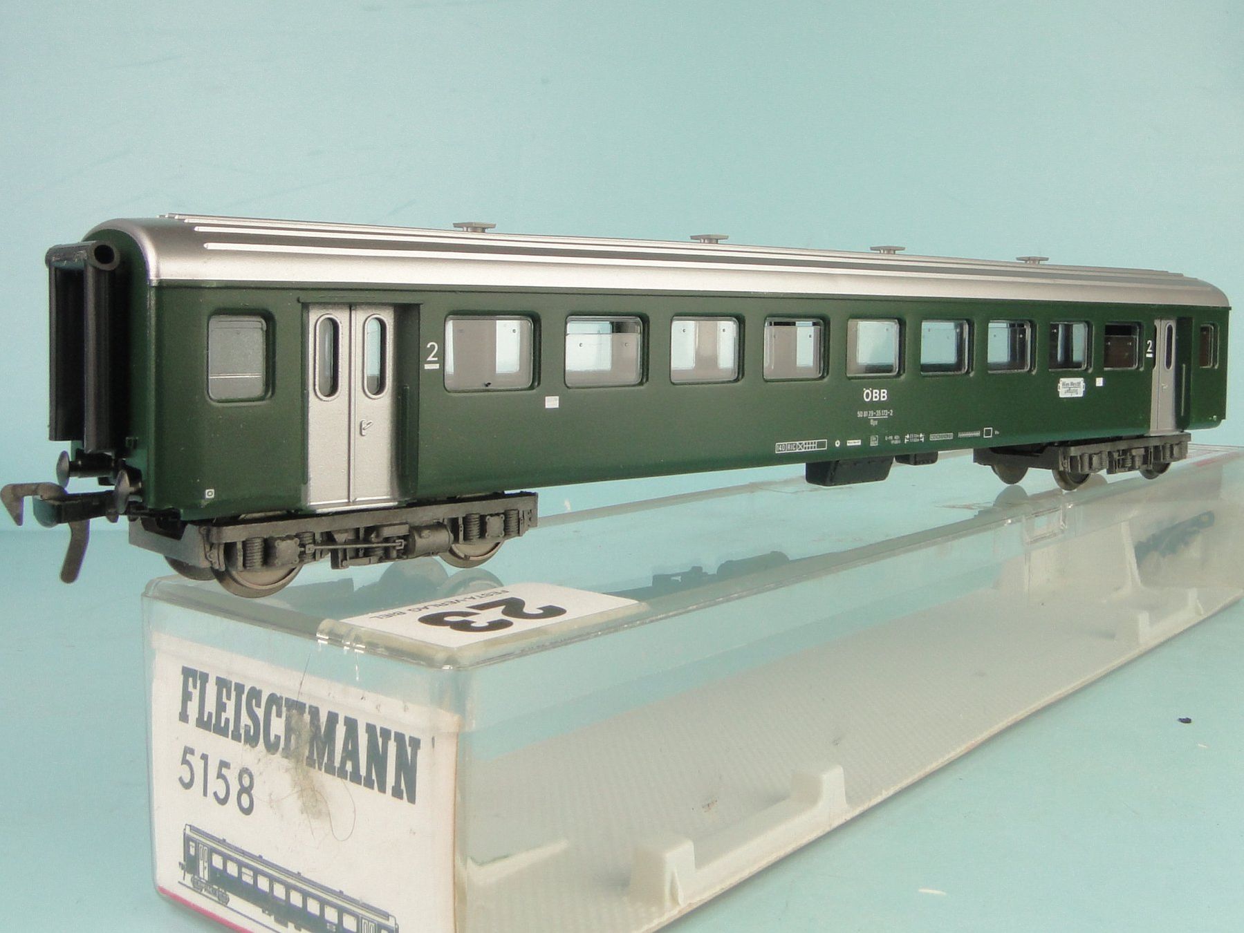 Fleischmann Modellini di ferrovie: Fleischmann 5158 ÖBB EWII – Usato da Bülach venduto da cann11