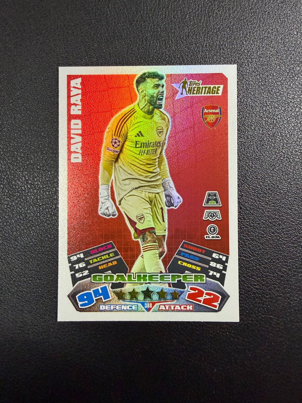 Topps Carte collezionabili: Topps Match Attax 2025/26 David Raya 388 – Nuovo (secondo la descrizione) da oberrüti venduto da jeanmei