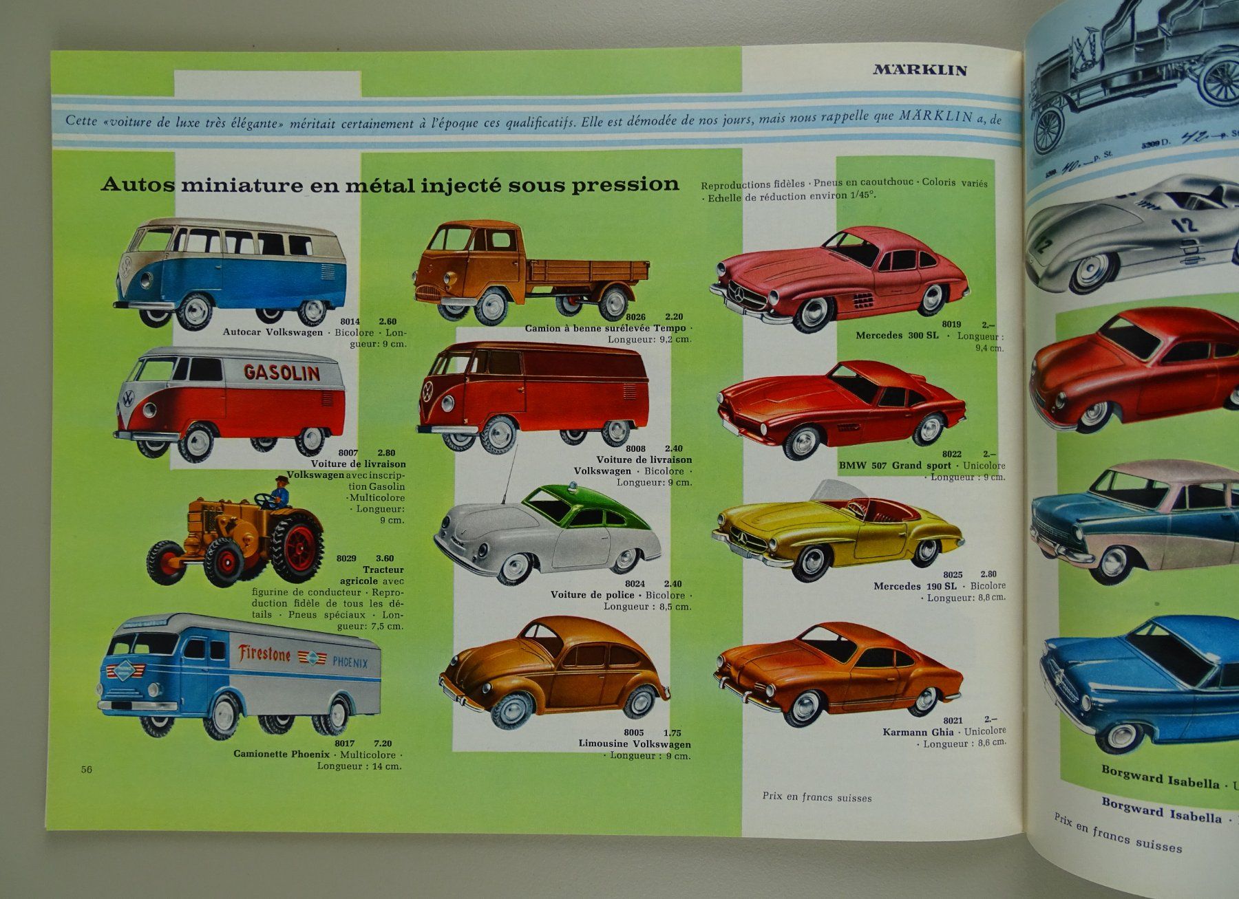 Märklin Modelleisenbahnen: MÄRKLIN KATALOG 1959 – Gebraucht aus Grüningen von Kartensammler 4