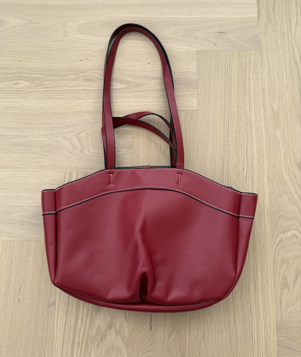 Borse da donna: Rote Handtasche – Nuovo (secondo la descrizione) da Goldach venduto da igwhitestar