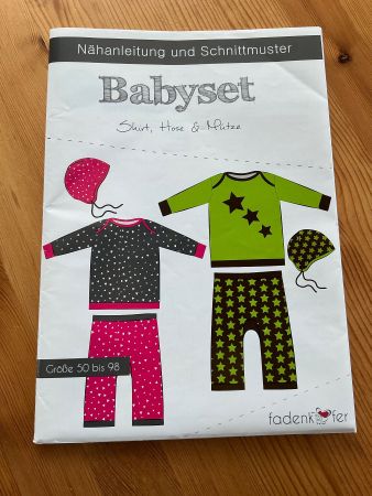 Babyset Schnittmuster,  Gr. 50-98 von  FADENKÄFER