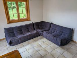 Ligne Roset  Ensemble TOGO complet   tissu Amazon violet
