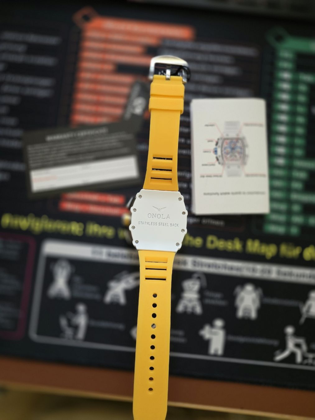 Orologi: Neue modische Armbanduhr – Nuovo e nell'imballaggio originale da Baden venduto da jopady 1