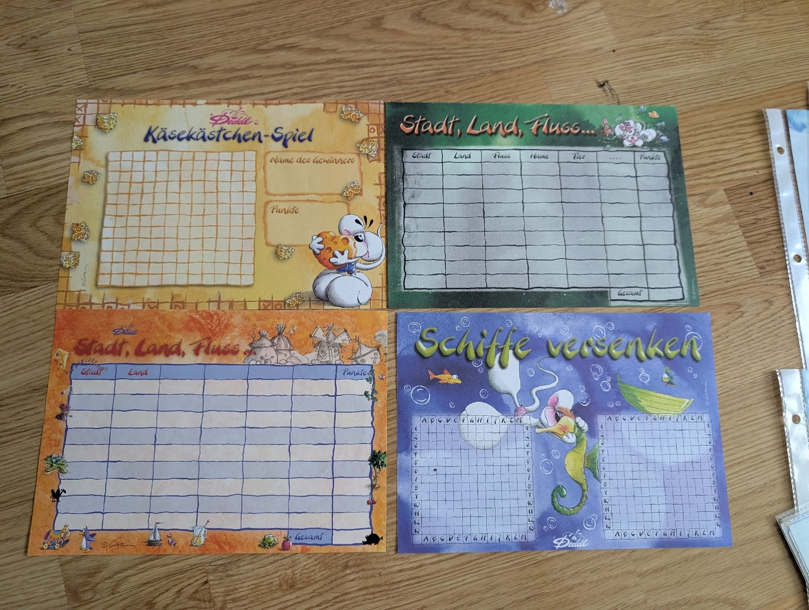 Cartoline: Diddl Spiel blatt – Nuovo (secondo la descrizione) da Luzern venduto da wunlife