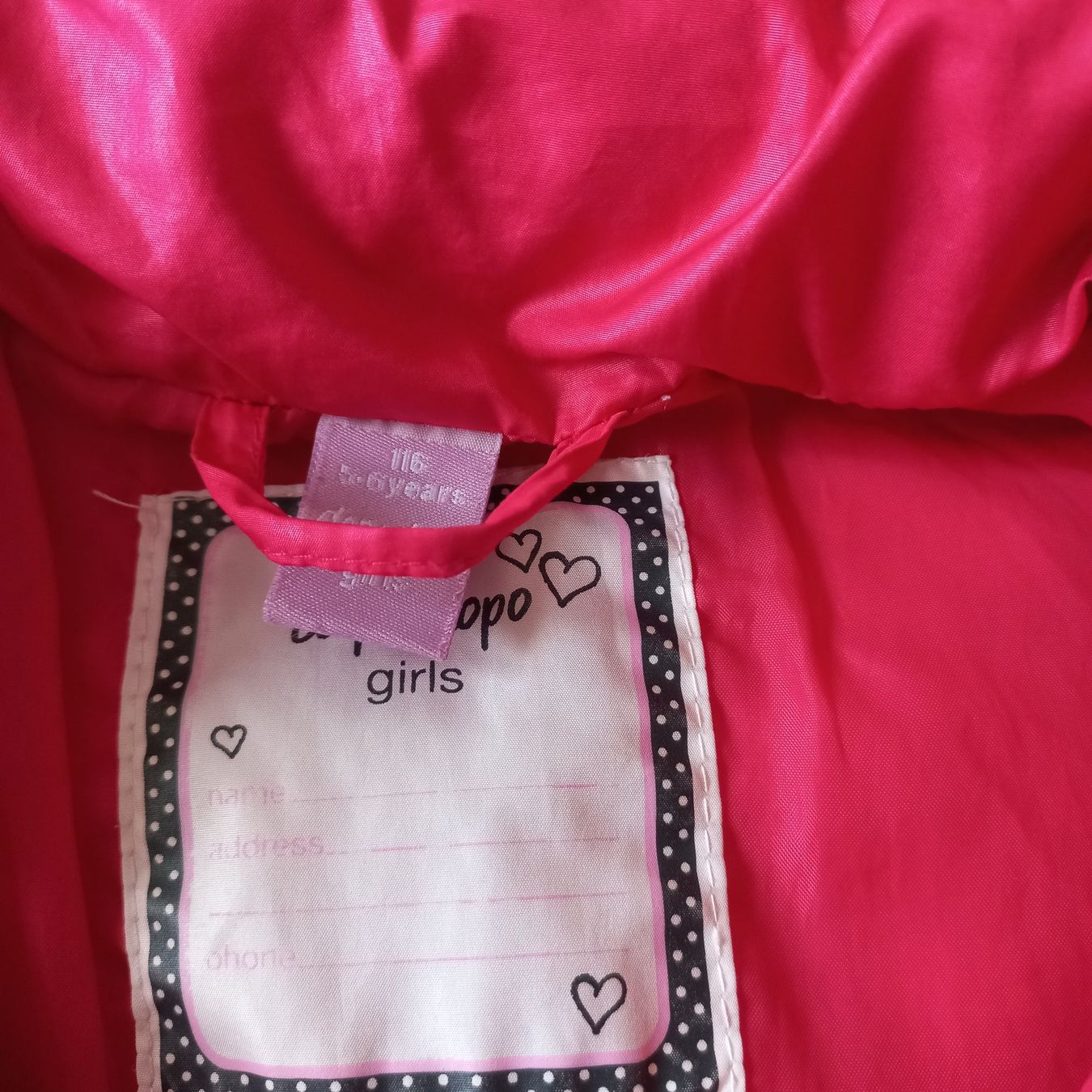 Altro abbigliamento per bambina: Warme Weste gr.116 – Usato da Bachenbülach venduto da enigmatic 2