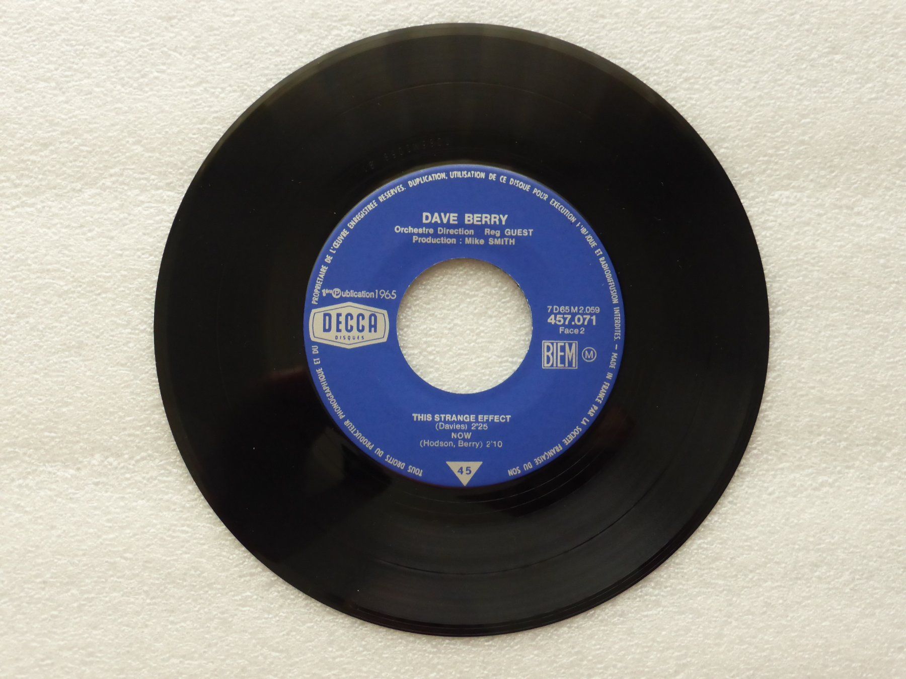 Dischi in vinile: Vinyl Single   EP  DAVE BERRY – Usato da Küssnacht am Rigi venduto da Mondkinder 2