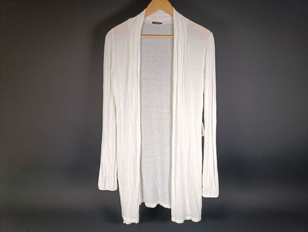 MOTIVI Cardigan blanc long